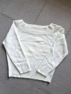 【31 Sons de mode】ホワイト セーター クロップド丈 サイズ36