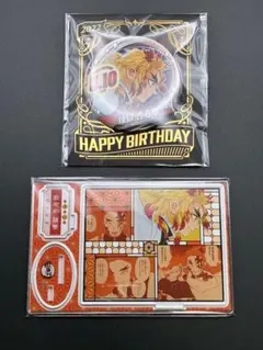 鬼滅の刃 煉獄杏寿郎 バースデイ 缶バッジ 名場面ジオラマフィギュア