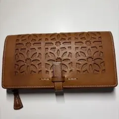 genten カットワーク Ｌ字ファスナー式(L型) 長財布 40600