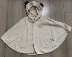 【新品タグ付】COMME CA FOSSETTE ベビーポンチョ50〜80センチ