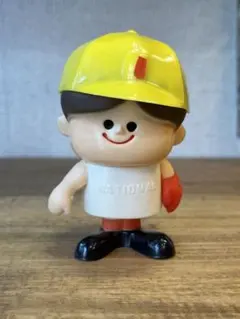 【昭和雑貨】ナショナル坊や　布製　アメリカ国旗 昭和雑貨】レア希少 ナショナル坊や 布製 アメリカ国旗 レトロ