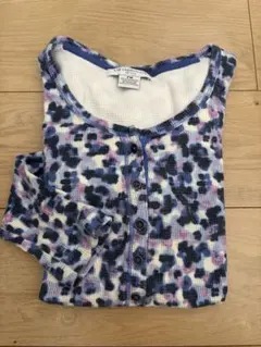 Liz Claiborne ヘンリーネック サーマルカットソー