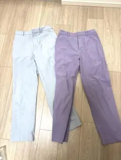 ユニクロ　スマートアンクルパンツ　2本セット