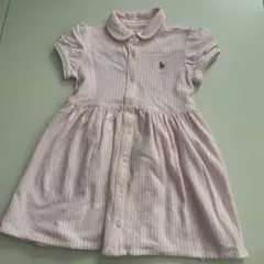 ラルフローレン　キッズ子供服90 ベビー　半袖ポロシャツワンピース　女の子用