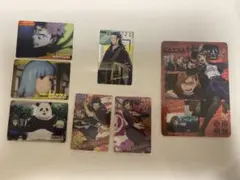 呪術廻戦 カード類まとめ売り 7点セット
