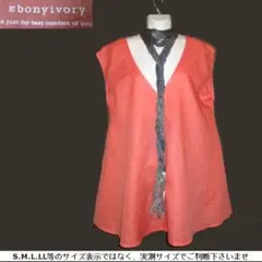 m25002・L～LL・値下★evonyivory日本製★フレンチチュニック綿麻のサムネイル