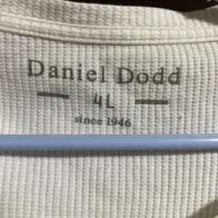 Daniel Dodd ワッフルTシャツ ホワイト 4L