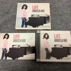 ANGELA AKI LIFE CD ポストカード付き