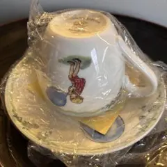 レア／Noritake ボーンチャイナ カップ・ソーサー　　プーさん