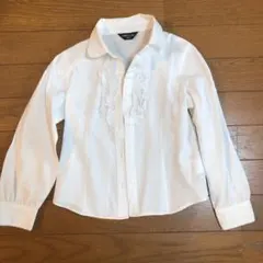 コムサイズム　白シャツ120センチ