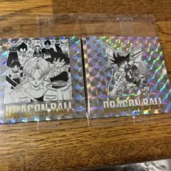 ドラゴンボール ホログラムシール 2枚セット