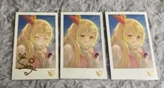 にじさんじ 星川サラ ウィンターデート2022 チェキ風カード