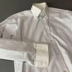 A1006【ビジネス】オリヒカ　クレリック　ストライプ　BDシャツ