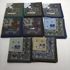 ルドルフ・バレンチノ　他　ハンカチ　セット