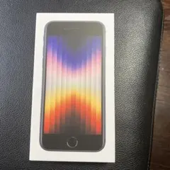 iPhone SE 第三世代　ブラック　箱、ケーブルのみ