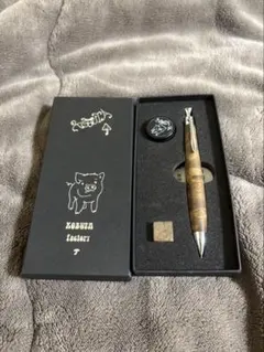 値下げこぶた工房 スタビライドウッド 青 縮み杢 - メルカリ