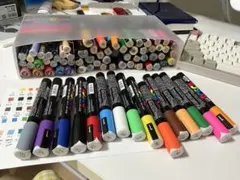 【まとめ売り】三菱鉛筆 ポスカ POSCA＋MOLOTOW アクリルマーカー