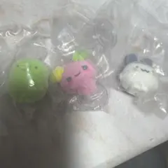 たまごっち　カプセルフロッキーズ　ふらわっち みみっち くちぱっち