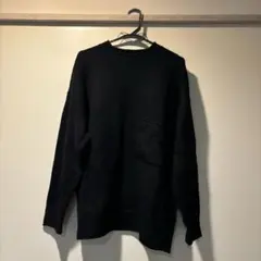 FREAK'S STORE ブラック 長袖ニットセーター