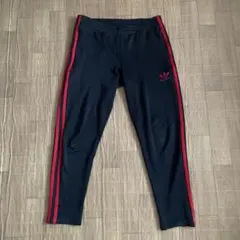 アディダスオリジナルス トラックパンツ ジャージ 黒 レディース