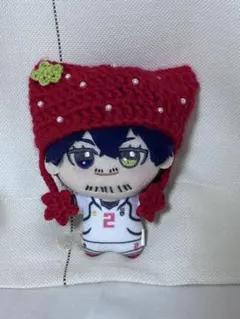 ぬい服　いちご　ちびぐるみ