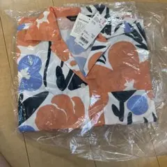 marimekko オープンカラー半袖シャツ Sのサムネイル