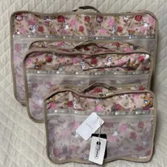 ✨新品タグ付 レスポートサック×アリストキャット トラベルポーチ 3点セット ✨新品同様✨】レスポートサック アリストキャット ポーチ 3点セット