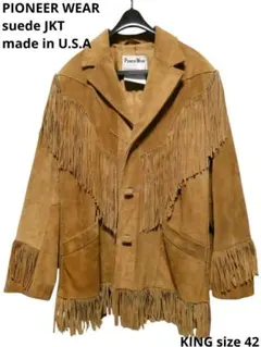 Winter様専用 80s USA製 Pioneer Wearフリンジジャケット VINTAGE