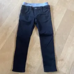 CLOSSHI 裏起毛　ストレッチ黒色パンツ 110センチ