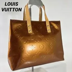 【極美品】ルイヴィトン ヴェルニ リードPM ブロンズ系 ハンドバッグ トート