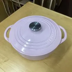 ル・クルーゼプレートダムールディッシュハート浅型鍋18cm - メルカリ