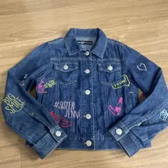 Sister SJ JenniGirl 刺繍デニムジャケット 140