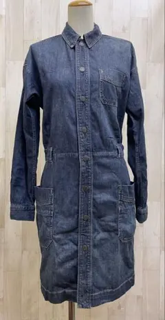 やっち❗️ラルフローレンデニムワンピース 超美品 Ralph Lauren(ラルフローレン)デニム ワンピース 110cm