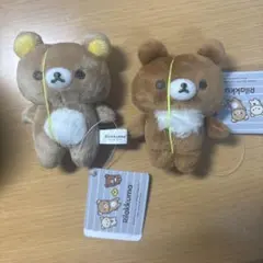 リラックマ BASIC RILAKKUMA ゴムひも付きマスコット