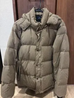 【美品】ITEMS URBAN RESEARCH チェック柄ダウンジャケット