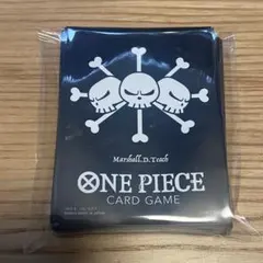ワンピースカード リミテッドカードスリーブ マーシャル・D・ティーチ