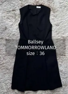 Ballsey トゥモローランド ワンピース ブラック 36