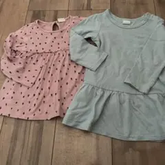 H&M トップス　長袖　80 90