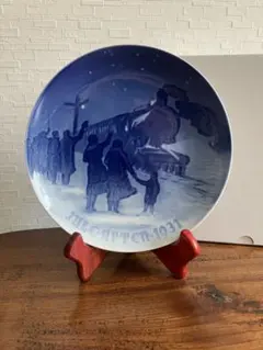 極美品 エルメス 150周年記念プレート 花火師 小皿 13cm 1987年限定