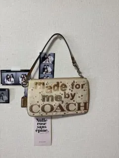 COACH ポーチ リストレット ホワイトのサムネイル