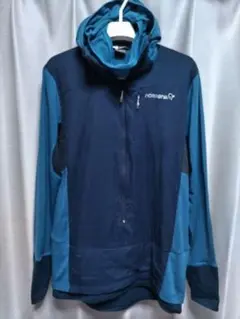 NORRONA ノローナ　ポーラテックフリース　パーカー　フェイスゲイター付き