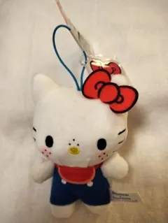 モンチッチ×ハローキティ　おそろいアクリルチャーム付きマスコット