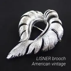 LISNER リスナー ブローチ シルバー 1970年代 アメリカンヴィンテージのサムネイル