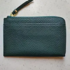 L字ファスナー 　財布　コンパクト　ミドルウォレット