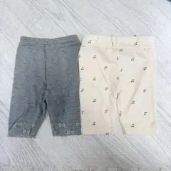 【美品】レギンス　2点セット　80