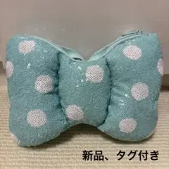 ミニー ディズニー パルパルーザ リボン ショルダーバッグ ポシェット 水色