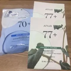 anua Birch 70+ シートマスク 7枚入り Heartleaf 77+