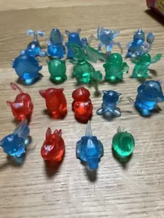 ポケモン 図鑑　フィギュア 塩ビ人形　19個セット