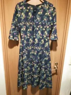 JILL STUART　刺繍花柄　ロングワンピース