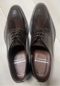 新品未使用❣️KENTFORD ブラウン 革靴 KB47 Uタイプ 25.5cm